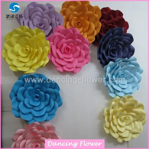 New Home Decor Wedding Festival Decor 100 Handmade Paper Flower