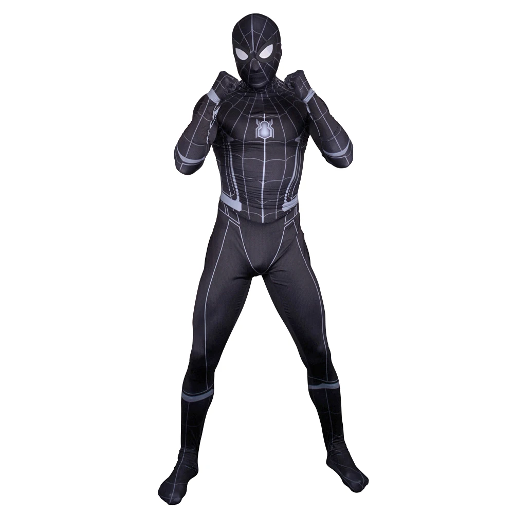 Костюм черного человека паука - 91 фото