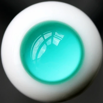 

[wamami] Ew24# 8mm Eyes No Pupil Eyes Lake-Green Glass Eyes For BJD Doll