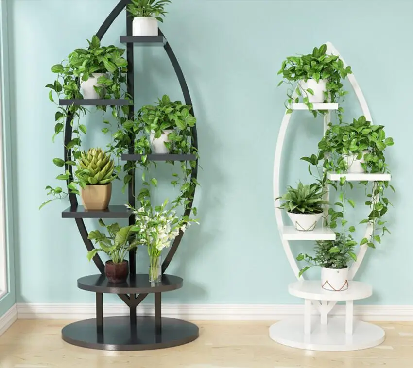 The living room household use pattern rack is multilayer indoor special price buy content rack saves the space indoor balcony de