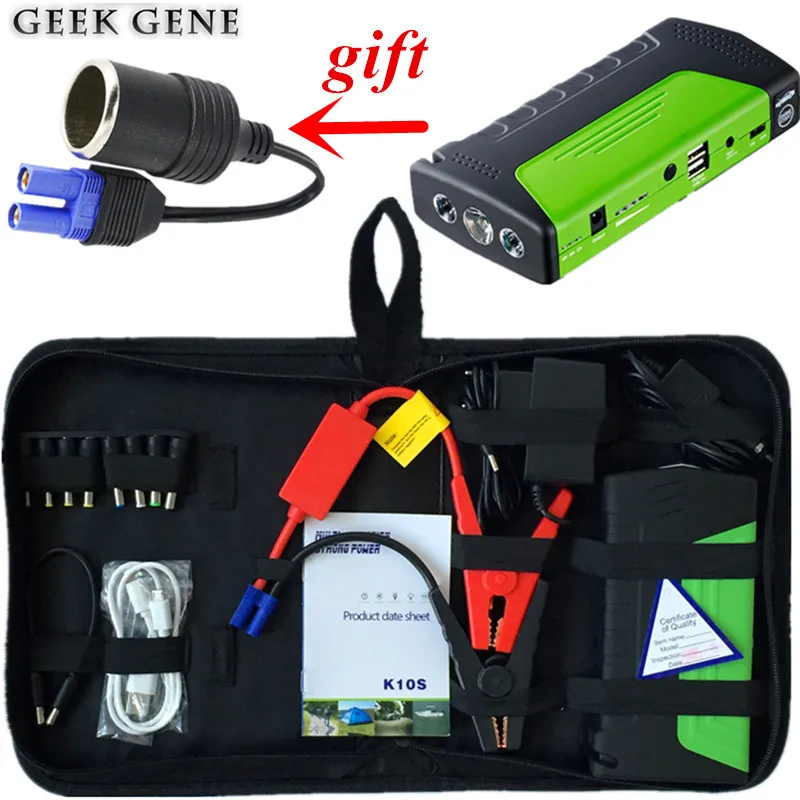 Multi function Car Jump Starter Portable Power Bank Car Charger for car font b battery b