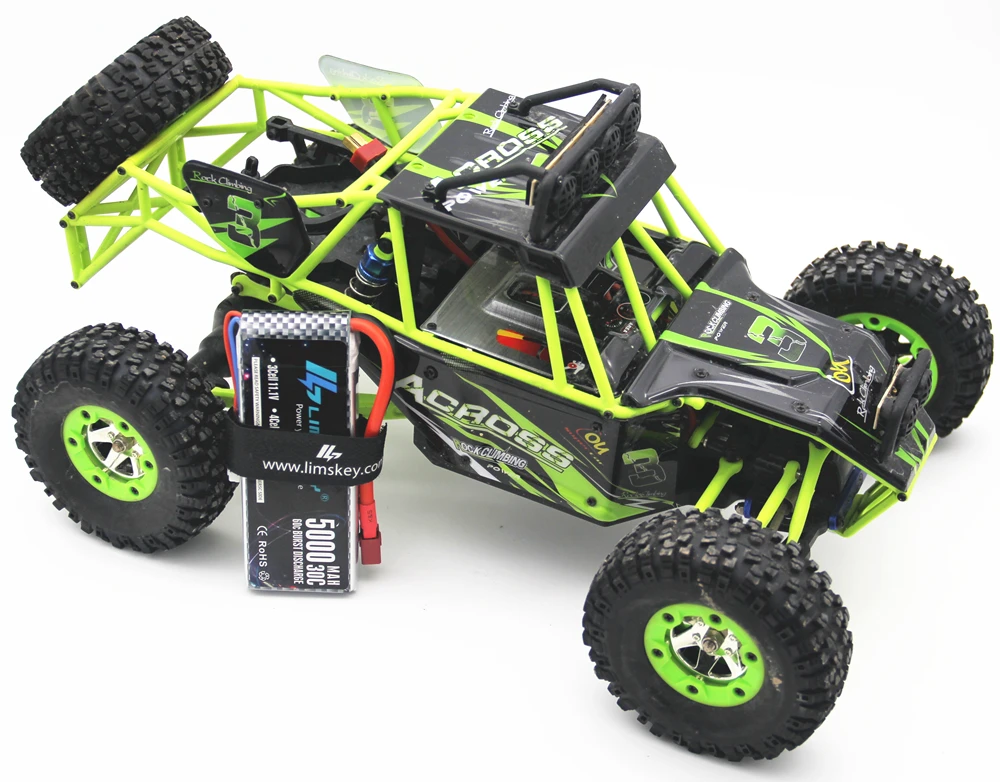 Аккумуляторная батарея Limskey 2S 30C Max 60C 7 4 В 5000 мАч для Wltoys 12428 12423 1:12|Детали и