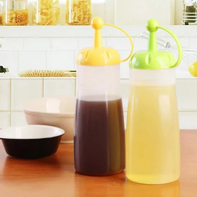 Dressing to Go Salad Dressing Squeezable Silicon Container,Salad