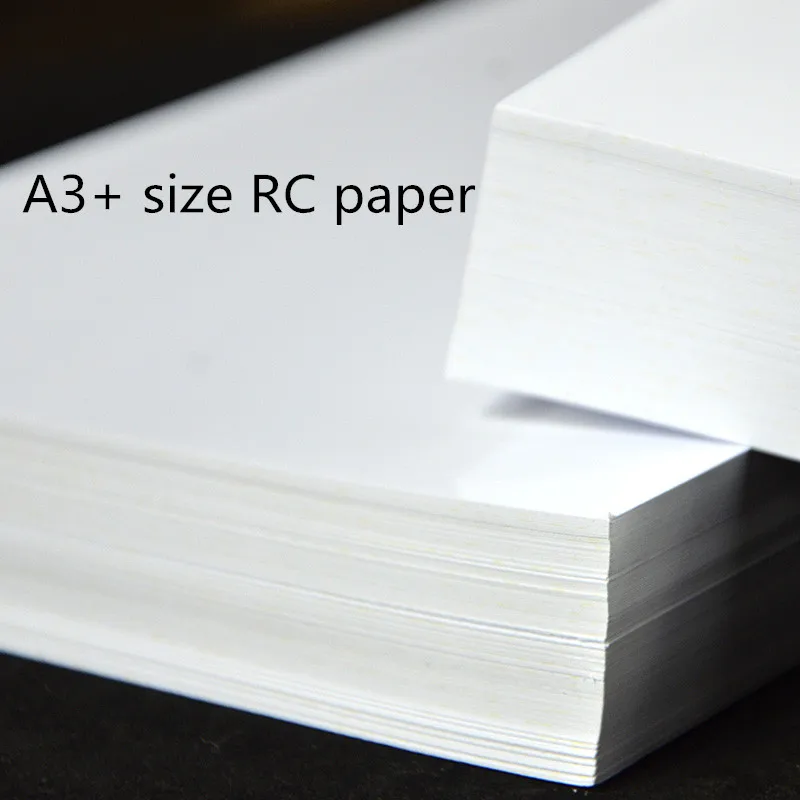 A3+ Size 100 Sheets Rc Photo Paper Sheets , Glossy/suede/silk Surface