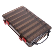 Рыболовная Коробка Приманка Крючок для хранения двухсторонняя v-образная Рыболовная Снасть 14 отсеков