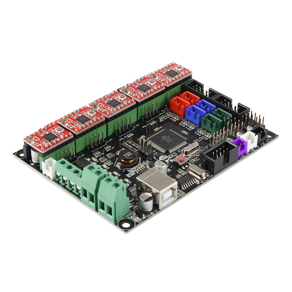 

For MKS GEN L 12864 LCD Minipanel Touching Display 3D Print Kits with A4988 Driver SD998