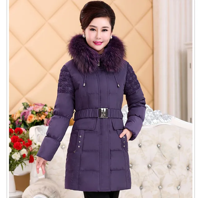 Cheap 2016 new middle-aged women in the down jacket thick large yards Slim down jacket winter jacket