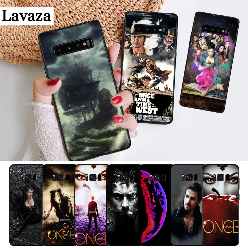 

Lavaza Once Upon A Time Luxury Protector Silicone Case for Samsung S6 Edge S7 S8 Plus S9 S10 S10e Note 8 9 M10 M20 M30