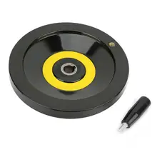 1 шт. задняя пульсация бакелитовая Вращающаяся ручка ручное колесо для токарного фрезерования 18*200 инструменты