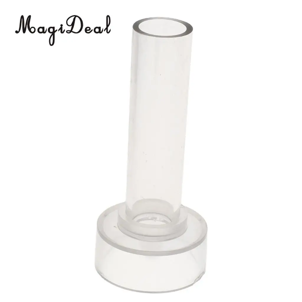 MagiDeal 2 Pieces Plastic Durable Round Church Top Candle Mould Holders for Candle Making Candle Accessories 15cm 20cm