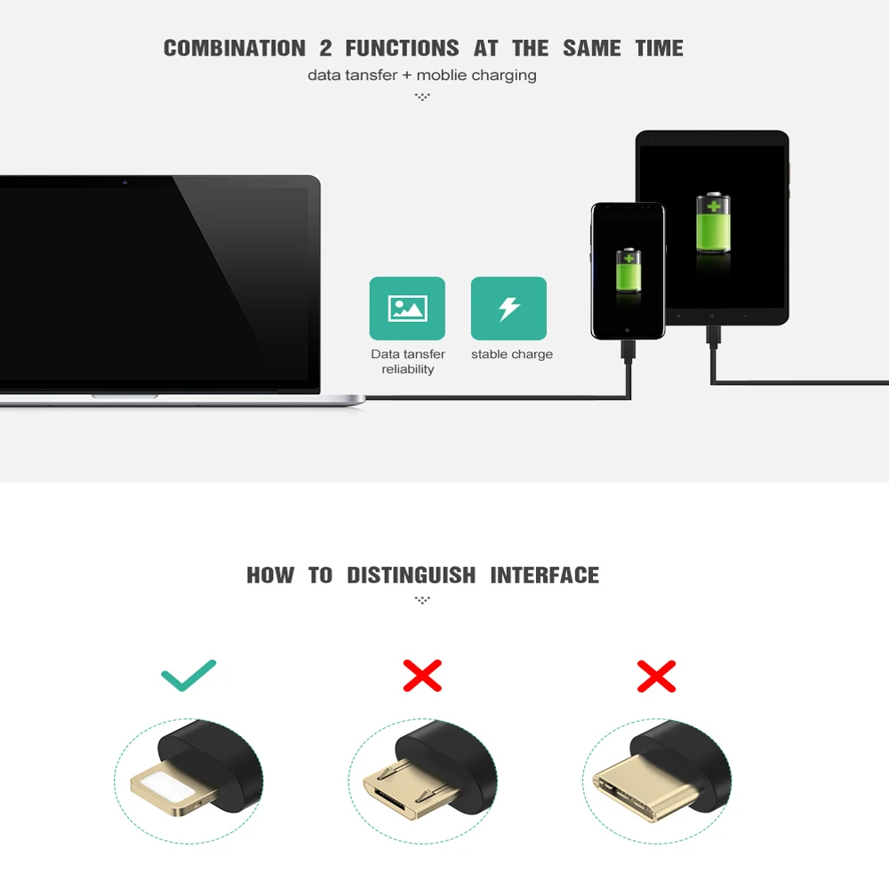 Floveme 10 unids/lote cable USB para iPhone 8 7 0.3 m/1 m/2 m/3 m sincronización 2A cable de carga para Apple iPhone x 10 5S se cargador del teléfono