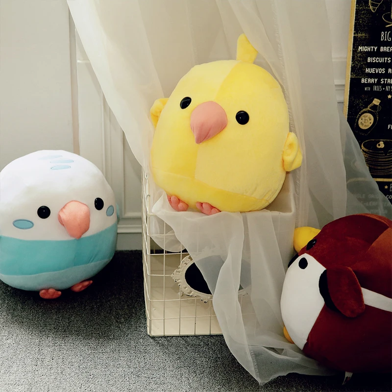 Игрушка попугай плюшевая 30/40 см|Мягкие игрушки животные| |