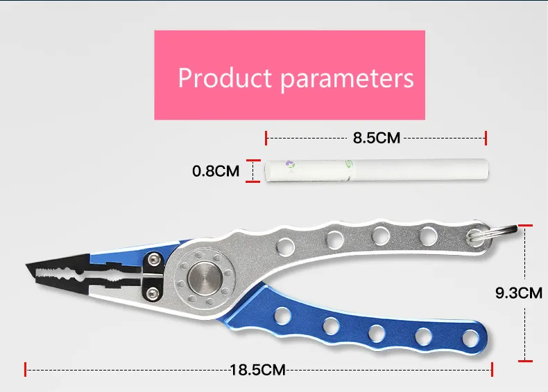 Mustad рыбалка плоскогубцы Портативный легкий складной Ножницы Триммер для троса удалить крюк Алюминий сплав Рыбалка плоскогубцы