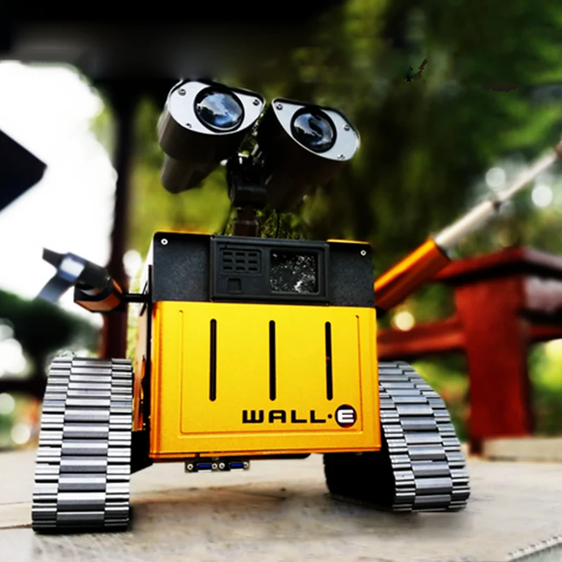390*280*430 мм алюминиевый WALL E робот шасси в корпусе личности DIY металлический корпус