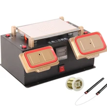 3в1 вакуумный ЖК-сепаратор/подогреватель/Разделитель средней рамки для iPhone samsung Сенсорный экран для восстановления и ремонта машины