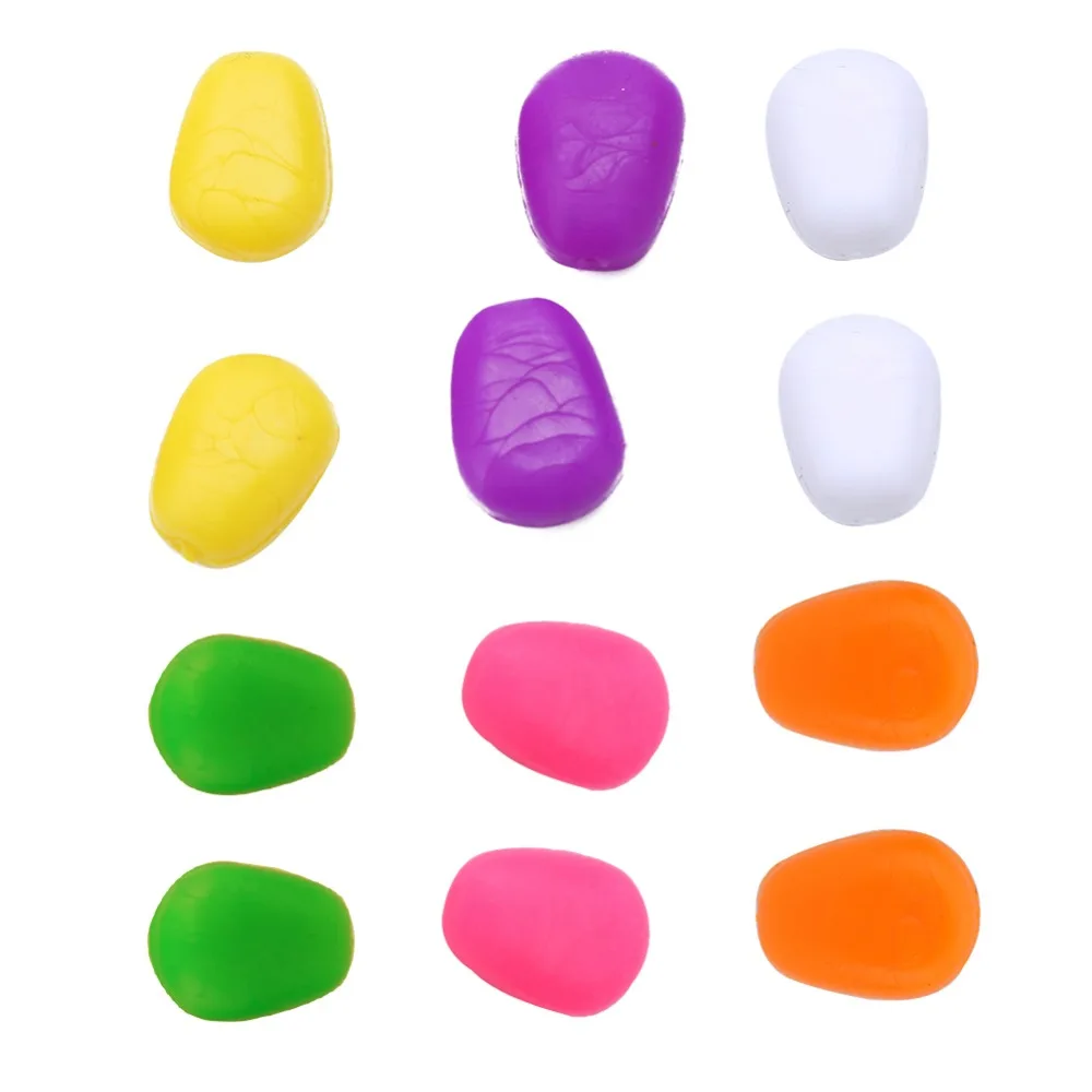 

60pcs/box Plastic Carp Fishing Bait Floating Corn Artificial Fishing Lure Corn Soft Bait Jig Fishy Smell Kernel 6 Colors