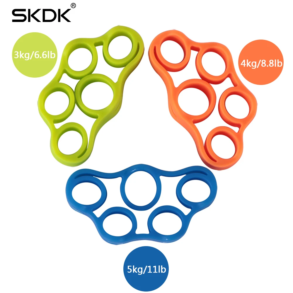 SKDK 1PC 3 levels Finger Strength Exerciser ECO Silicone Ring Gripper Crossfit Fitness Finger Extension Strength Training Grip SKDK 1PC 3 levels Finger Strength Exerciser ECO Silicone Ring Gripper Crossfit Fitness Finger Extension Strength Training Grip
