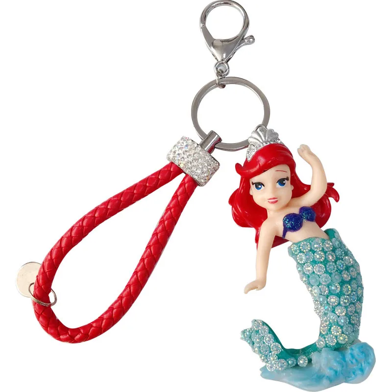 The New Colorful Sequins Mermaid Tail Keychain Charms ...