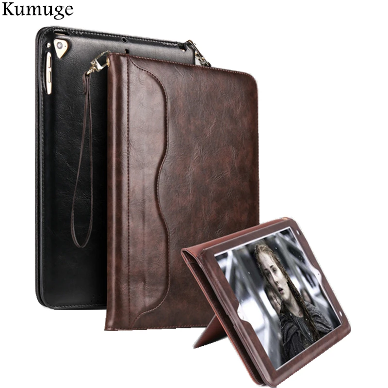 

Case for iPad Air 2/1 Premium PU Leather Book Stand Tablet Cover Case Smart Auto Wake/Sleep Funda Cover for iPad 5/6 Pro 9.7