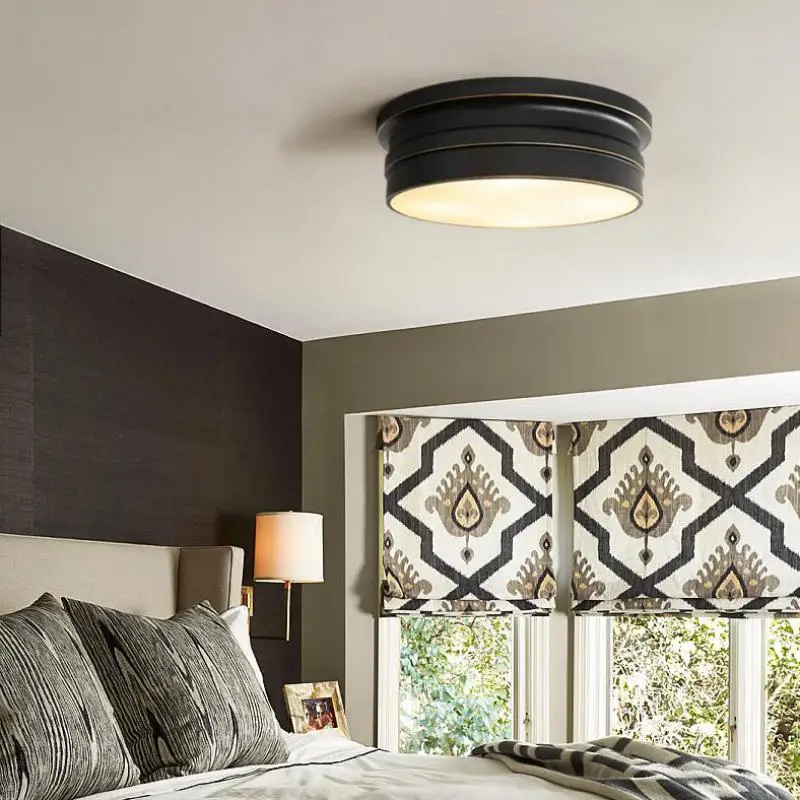 Regron Nordic Modern LED Ceiling Light Vintage Bedroom Fixtures Home Living Room Hanging Chandeliers Lamps 110V 220V | Освещение