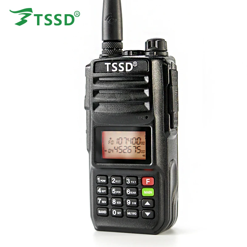 TS-Q9338 Макс 12 Вт Двухдиапазонная VHF UHF Высокая выходная мощность портативная рация