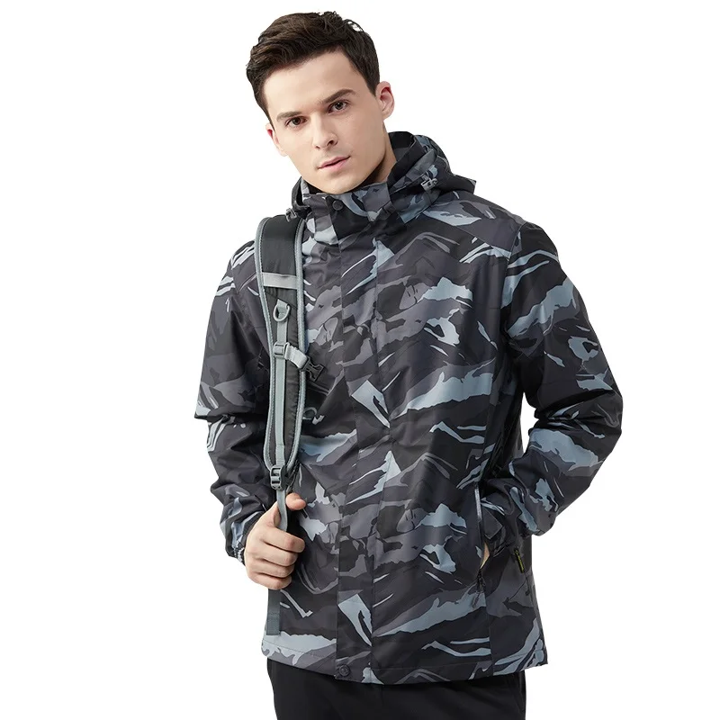 TECTOP Outdoor Mannen Winter 3 in 1 Wandelen Jassen Mannelijke Thermische Polar Fleece Innerlijke tweedelige Camouflage Skiën Jassen S-2XL TECTOP Outdoor Mannen Winter 3 in 1 Wandelen Jassen Mannelijke Thermische Polar Fleece Innerlijke tweedelige Camouflage Skiën Jassen S-2XL