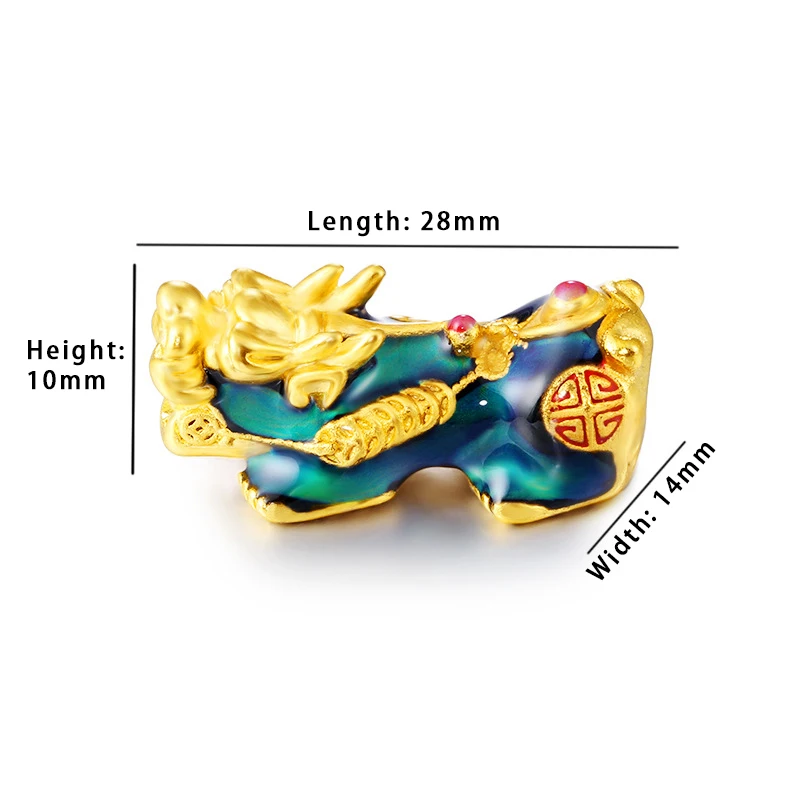 Вьетнам сангин pixiu теплый цвет-меняющийся позолоченный diy аксессуары, браслеты для ювелирных изделий изысканный дизайн для украшения