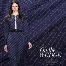 Полностраничная цифровая печать шелк крепдешин платье рубашка ткань