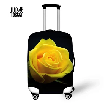 

Suitcase Protective Covers Travel Accessories HD Flowers Printed Elastic Luggage Cover Apply to 18/20/24/26/28/30 Inch Suitcases