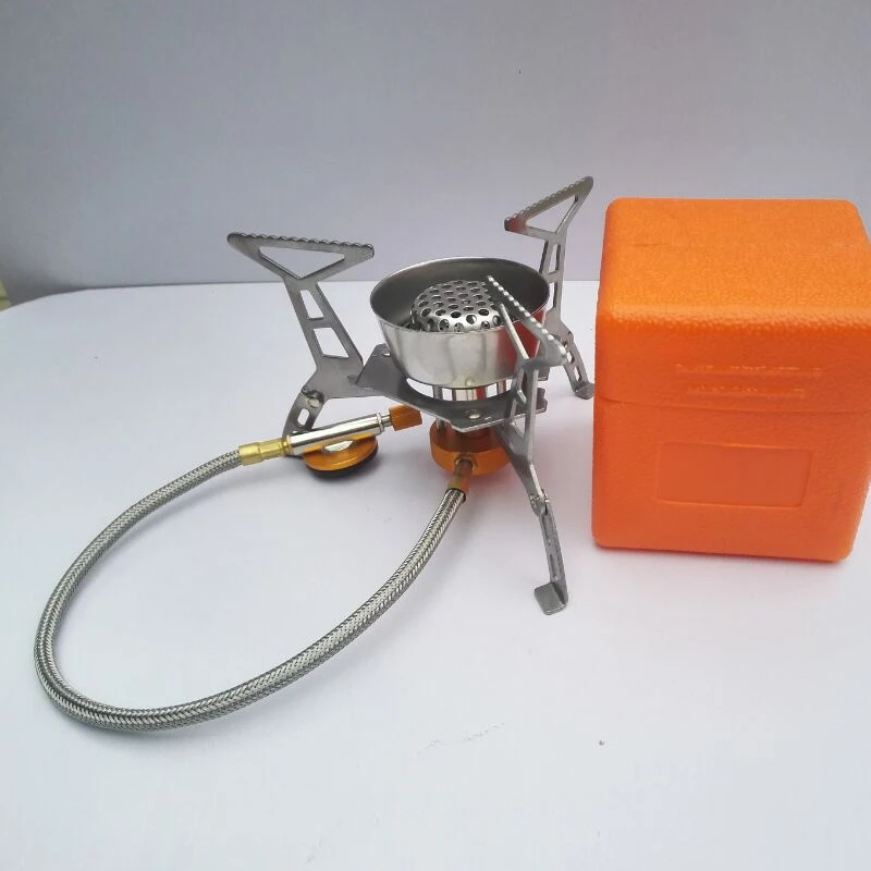 

Good Super Gas StoveFoldable Burners Split Camping Equipment For Outdoors Camping Hiking Stoves