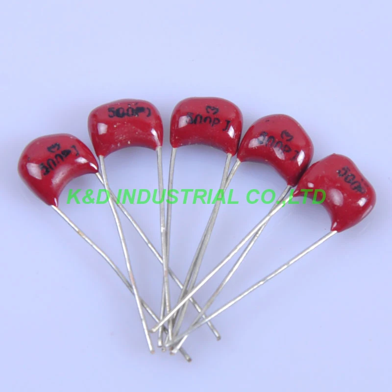 

10pcs Guitar Amplifier Silver MICA Capacitor 500pF 500V Radial For Audio Amp