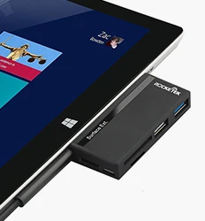 Rocketek usb 3,0 кард-ридер концентратор 4K HDMI 100 Мбит/с Ethernet адаптер для SD/TF micro SD microsoft Surface Pro 4/5/6