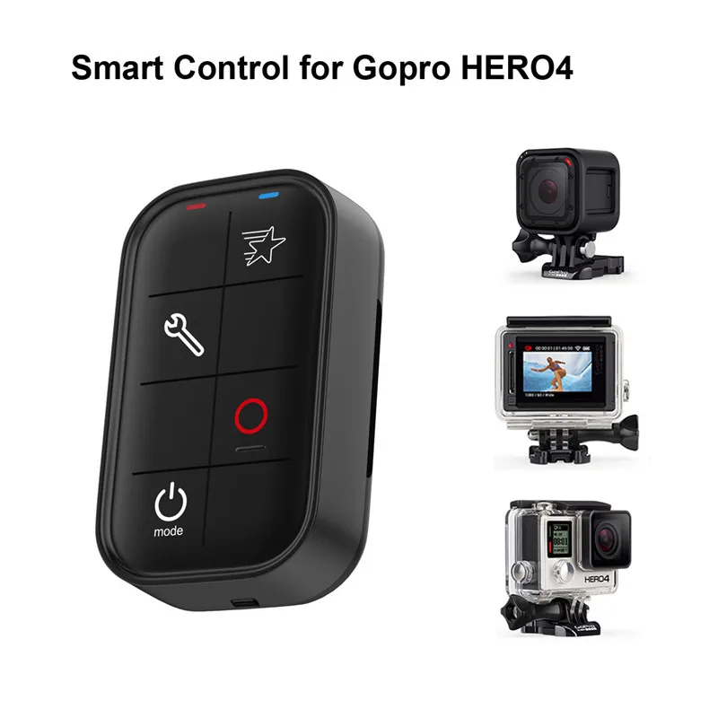 

TELESIN Magnetic Charging Waterproof WIFI Remote Control Smart Controller for GoPro Hero 6 Hero 5 Hero 4 Hero5/4 Session Hero 3+