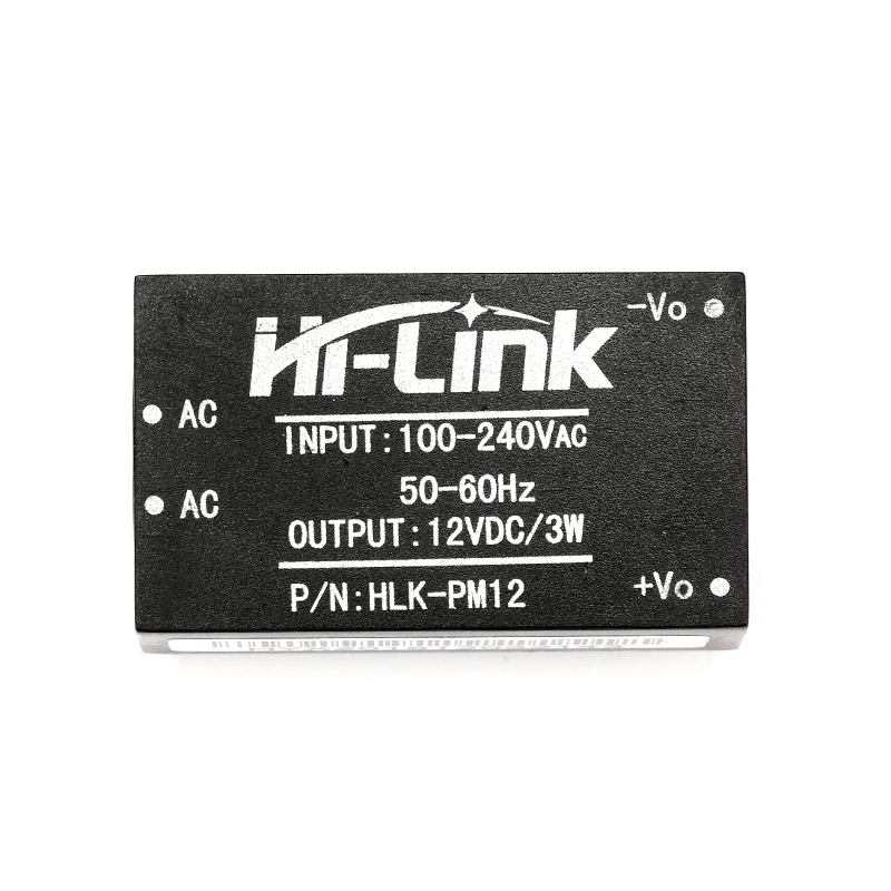 5 шт. HLK-PM01 HLK-PM03 HLK-PM12 AC-DC 220V до 5/3 образования легкой пены. 3/12V Мини модуля питания, интеллигентая(ый) бытовой выключатель питания модуль удовлетворяющий стандартам ЕС/UL(Underwriters Laboratories