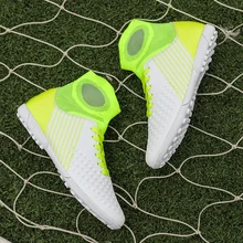 Для мужчин футбольные бутсы Training длинные шипы дети Phantom Vison тапки открытый мальчиков Спортивная великолепные футбольные обувь