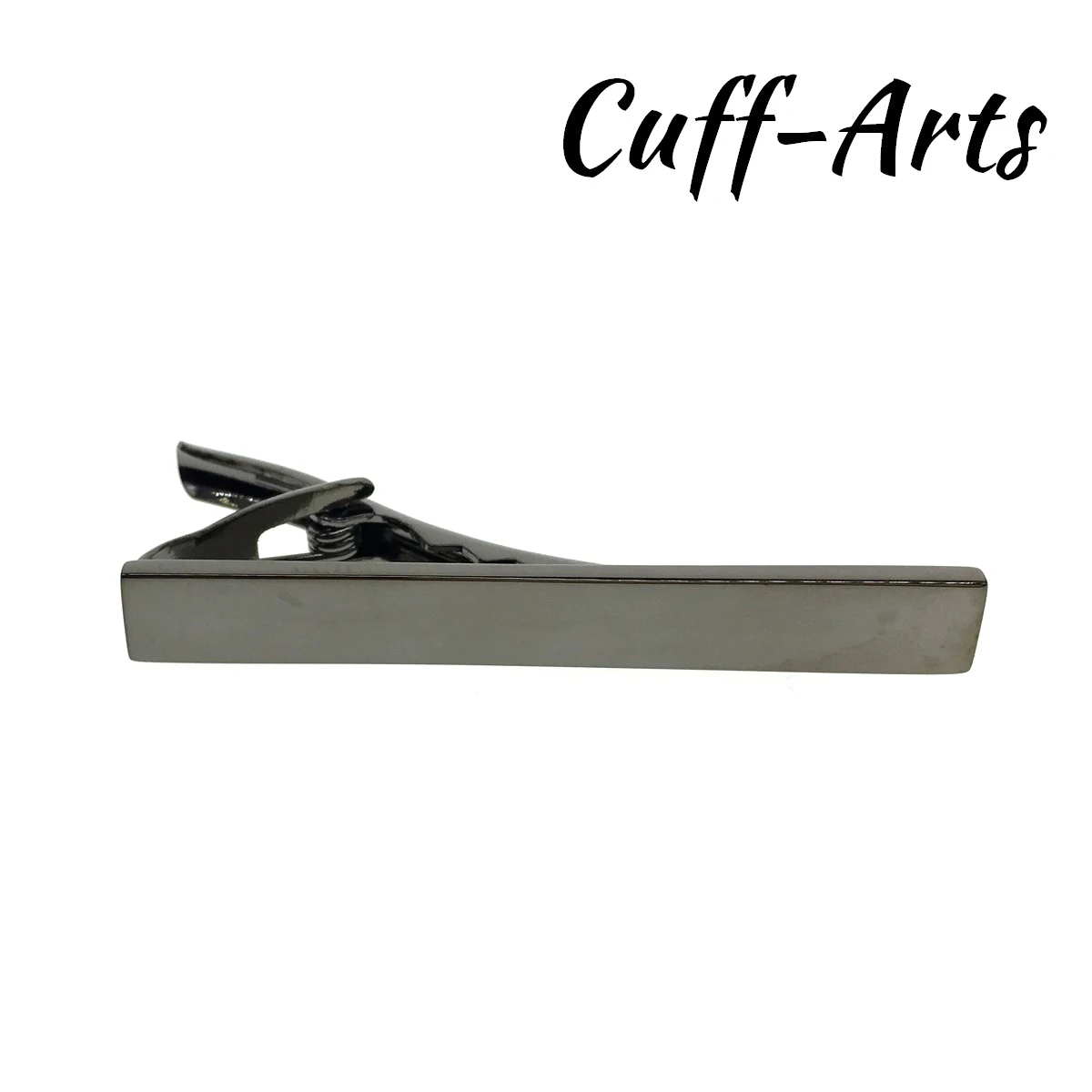 Cuffarts Gunmetal Skinny Tie Bar 2018 Simple Tie Clip For Men T20002
