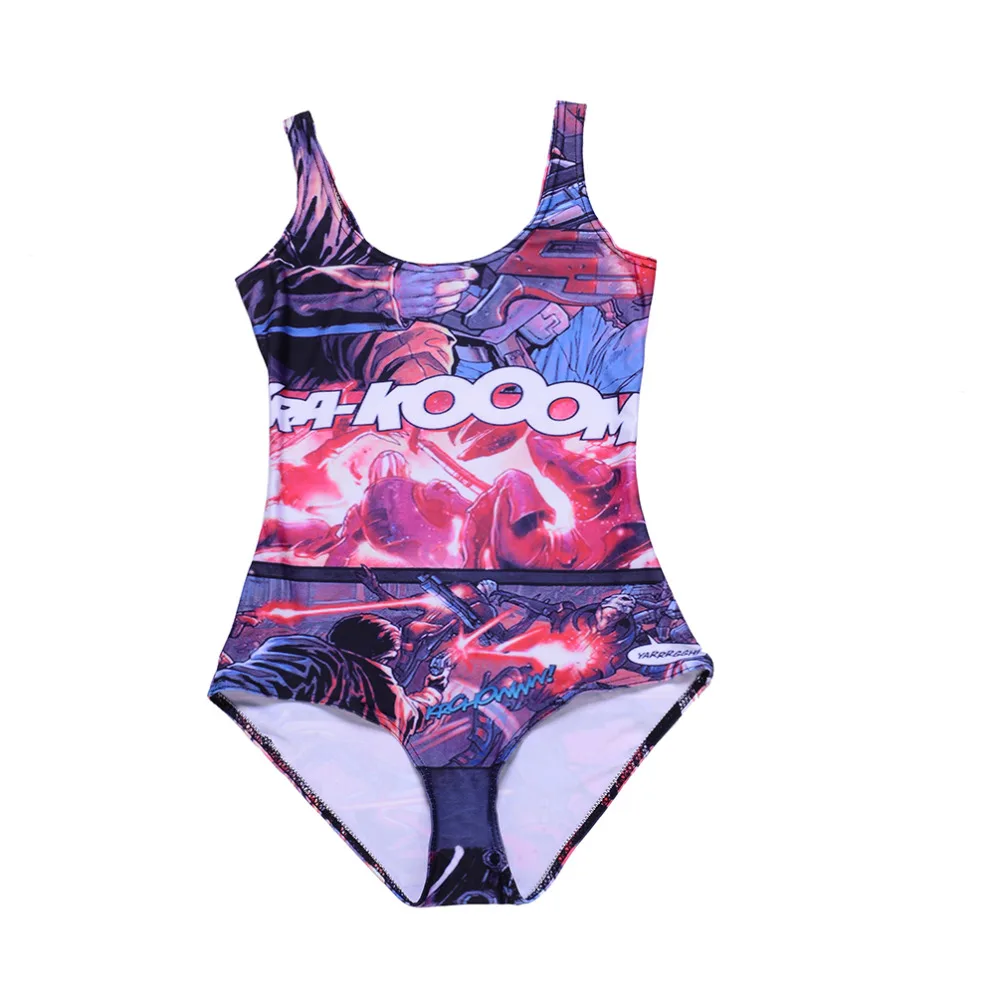 New Women FIRST CONTACT SUCKS SWIMSUIT One Piece Sexy Bath Suit Wetsuit