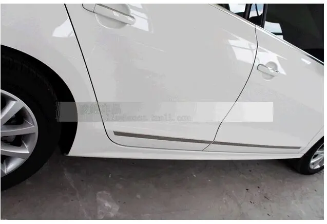 Корпус из нержавеющей стали боковой молдинг хромированный для VW Jetta Sedan 5 MK5 2005