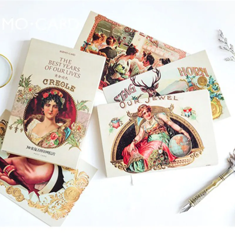 mocard best years postcard bookmark letter paper greeting