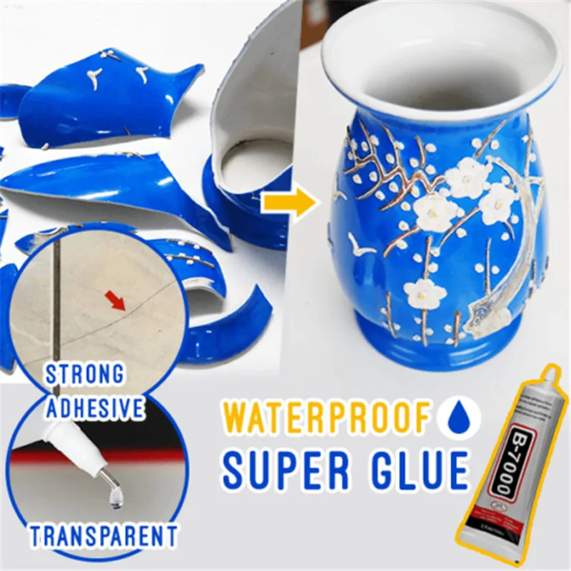 

Strong Adhesive Glue DIY Super B7000 Waterproof Superglue 25ML 15ML 50ML 110ML