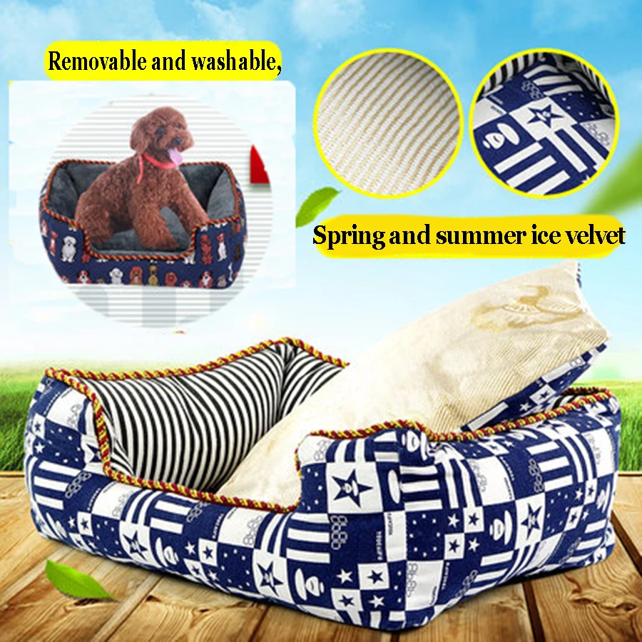 

Puppy Cat Mat Pillow Mastress Blanket Hondenmand Pet Supplies 60Z1213