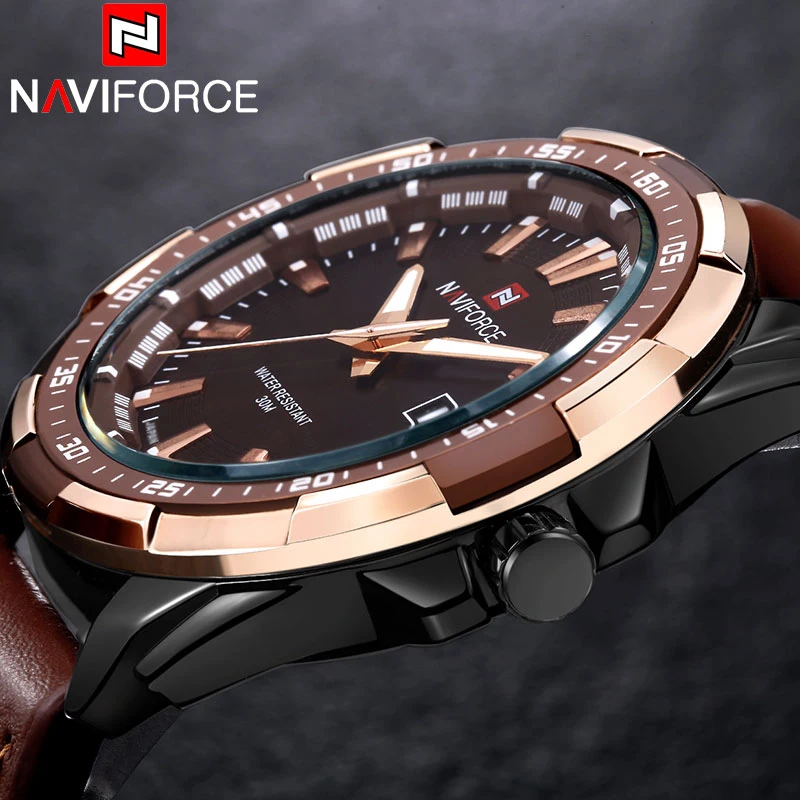  NAVIFORCE Top Luxury Brand Fashion Men's Watch Quartz Watch Casual Men Waterproof Wrist watch Milit