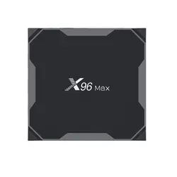 X96Max ТВ-бокс Android 8,1 Amlogic S905X2 Четырехъядерный 4 ГБ 32 ГБ 64 Гб 2,4G и 5 ГГц Wifi BT 1000 M 4 K телеприставка X96 Max X2