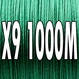 9 Strands 1000M JOF 9 прядей, 8 прядей, 1000 м, 500 м, 300 м, ПЭ плетеная леска, tresse peche, соленая плетеная леска - Цвет: 9 Strands 1000M