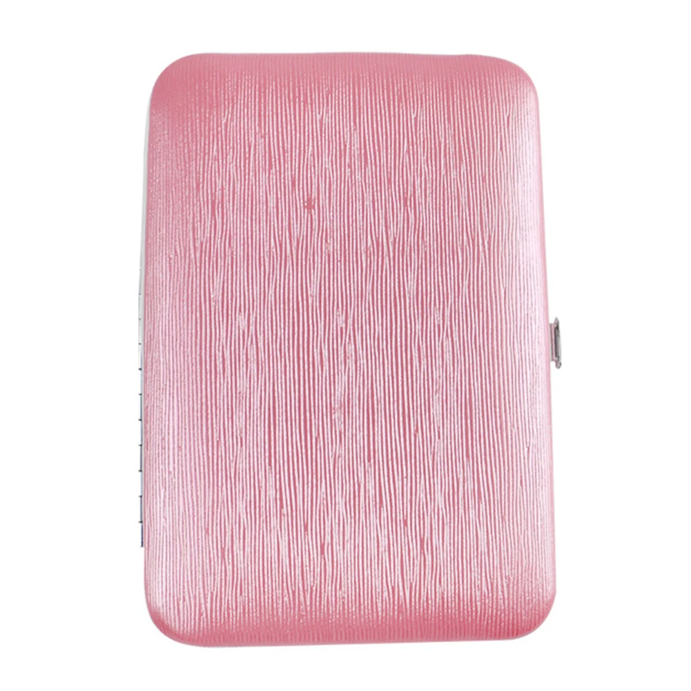 

Wear Resistant PU Leather With Mirror Accessories Anti Static Individual Eyelash Tweezers Box Storage Case Organizer Portable