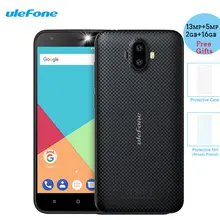 Ulefone S7 Pro 5 Inch 2GB RAM 16GB ROM Android 7.0 Smartphone Quad Core MTK6580 Dual Rear Cameras 13MP 3G Unlocked Cell Phones