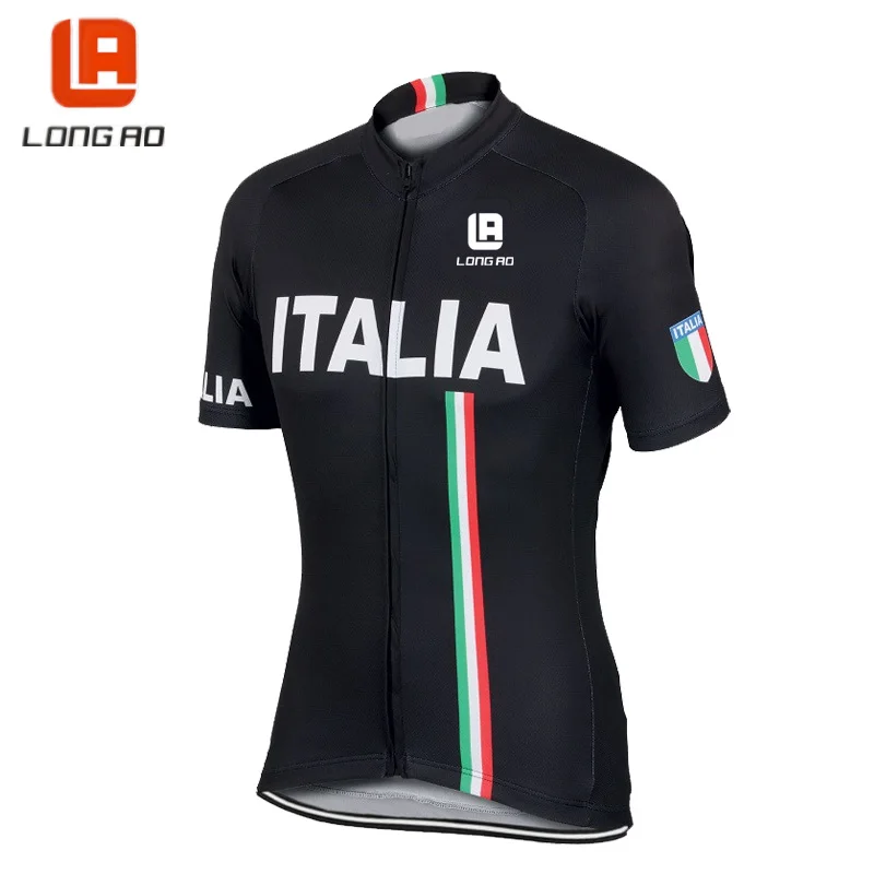 Длинная одежда для велоспорта с итальянским флагом, летняя одежда для велоспорта с коротким рукавом, Майки для велоспорта/спортивная одежда для велоспорта