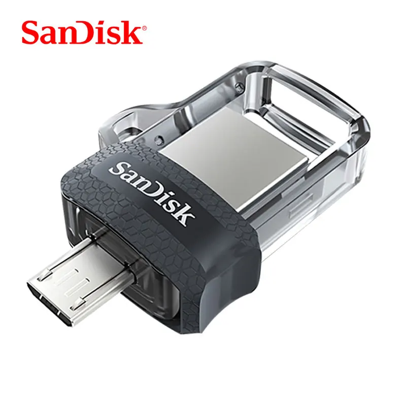 

SanDisk OTG USB Flash Drive 32GB 16GB USB 3.0 Dual Mini Pen Drives 128GB 64GB PenDrives for PC and Android phones 150MB/s SDDD3