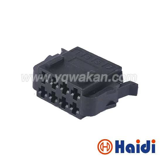 

Free shipping 2sets 8pin VW 3.5series auto electric plastic plug 191 972 724 wiring female plug with terminals 191972724