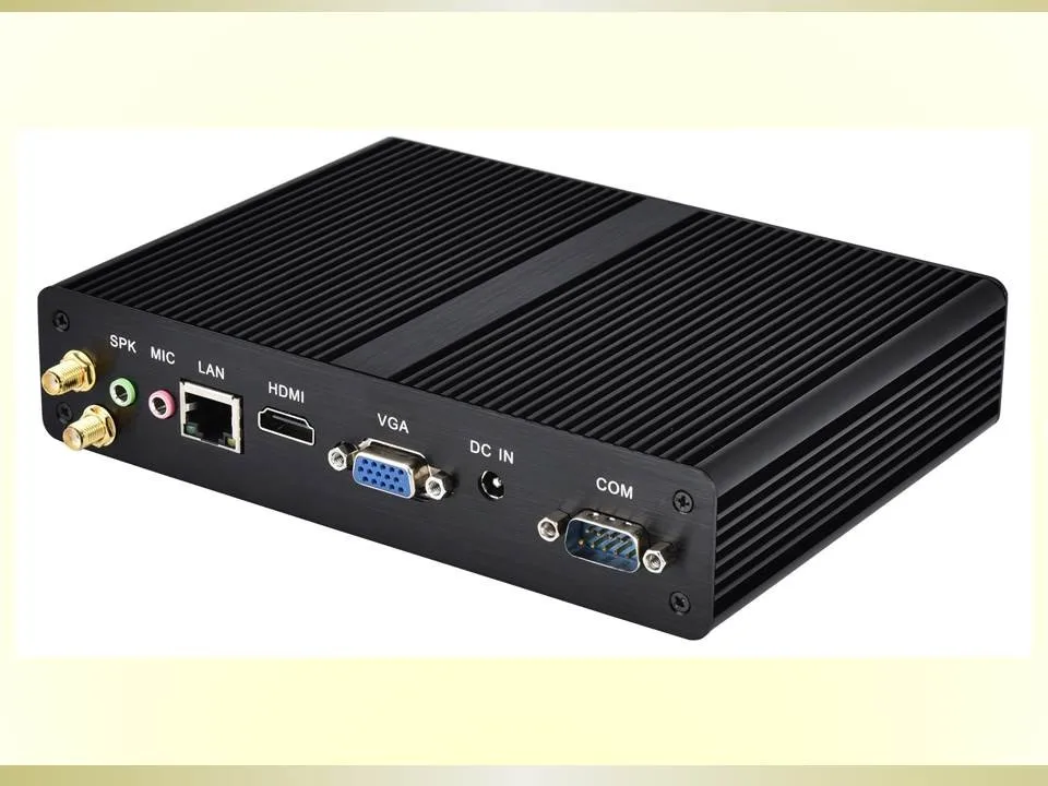 Partaker P4 Barebone PC Intel quad core J1800 J1900 процессор безвентиляторный ПК